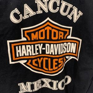 Harley-Davidson Shirts - Harley Davidson Cancun Mexico Biker T-Shirt Harley-Davidson Shirts - Harley Davidson Cancun Mexico Biker T-Shirt